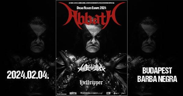 Abbath koncert 2024 - Budapest