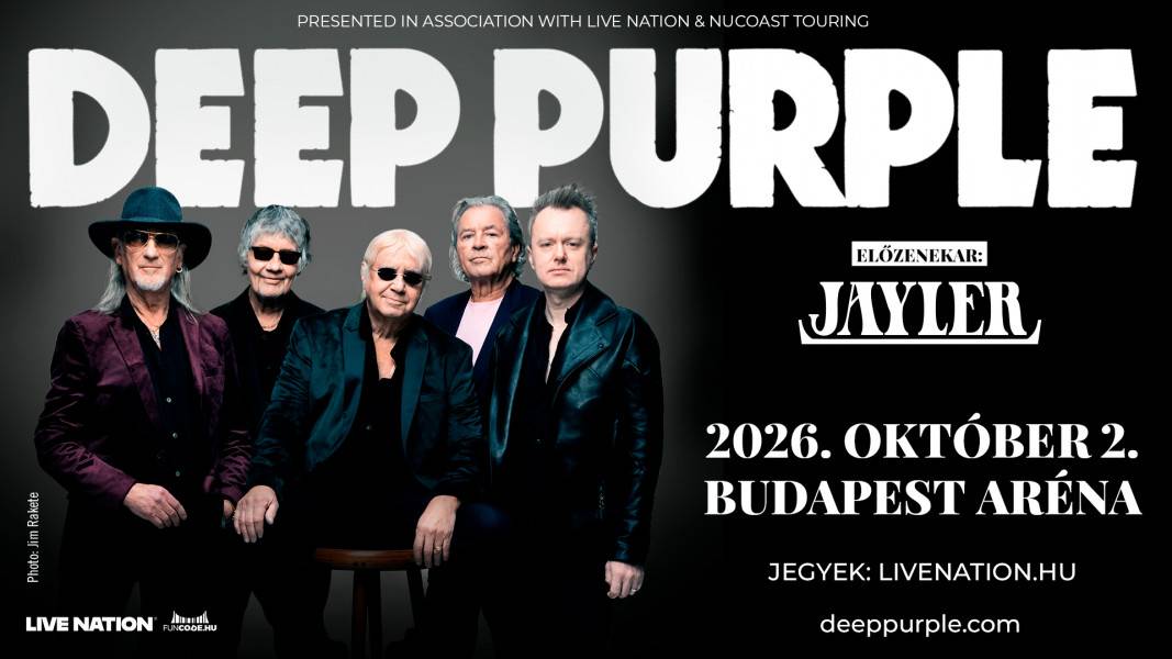 Deep Purple koncert 2026