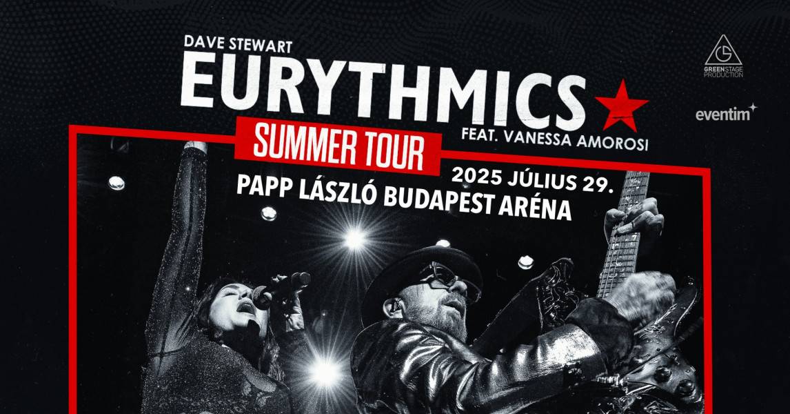  Budapesten lép fel Dave Stewart, a Eurythmics társalapítója