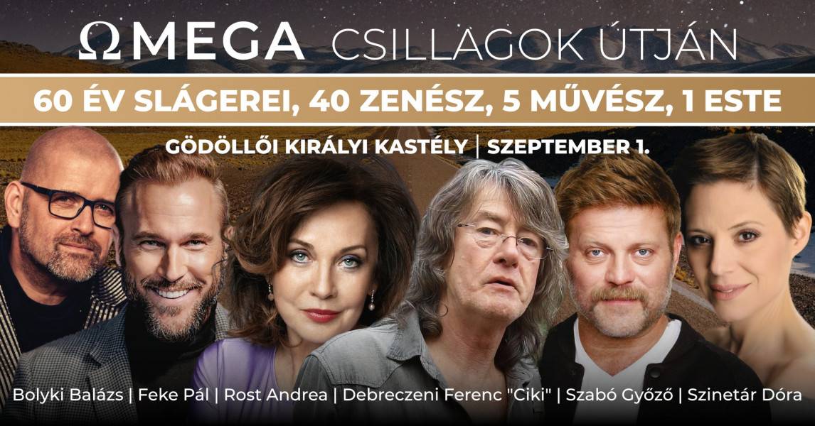 OMEGA – Csillagok útján / 2023. szeptember 1., Gödöllői Királyi Kastély