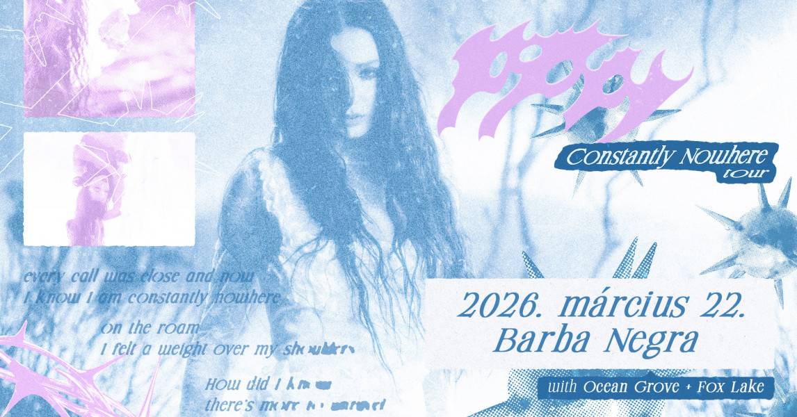 Poppy koncert 2026 Budapest