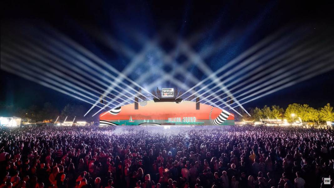 Balaton Sound 2023 mains tage LED visual
