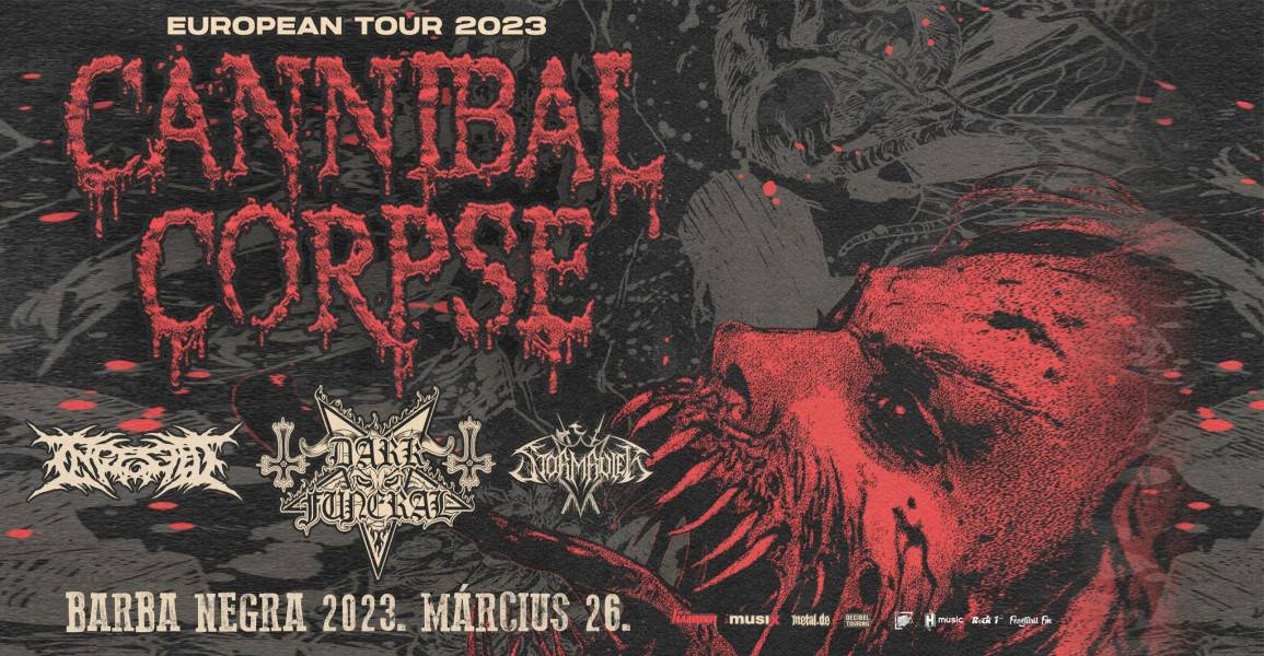 Cannibal Corpse 2023 Budapest