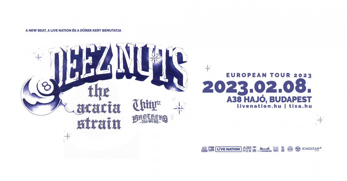 Deez Nuts koncert 2023 Budapest