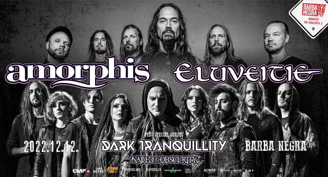 Amorphis, Eluveitie 2022 Budapest