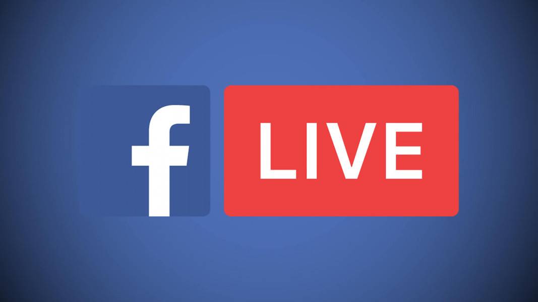 Facebook live logo