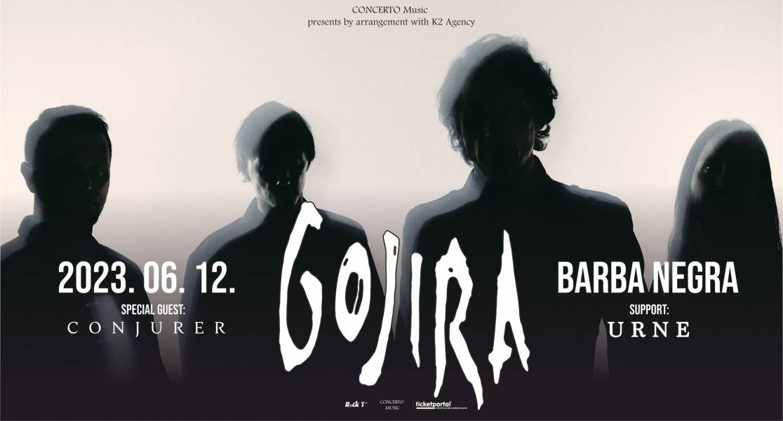 Gojira koncert 2023 - Barba Negra