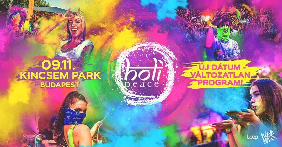 Holi Peace Budapest 2020 új dátum