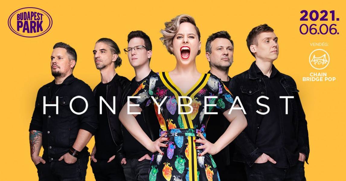 Honeybeast koncert 2021 Budapest Park