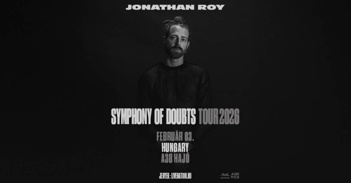 Johnatan Roy koncert 2026, Budapest [infó, jegyek]