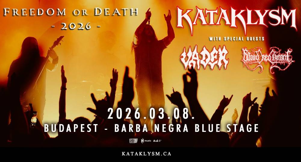 Kataklysm koncert 2026, Budapest 