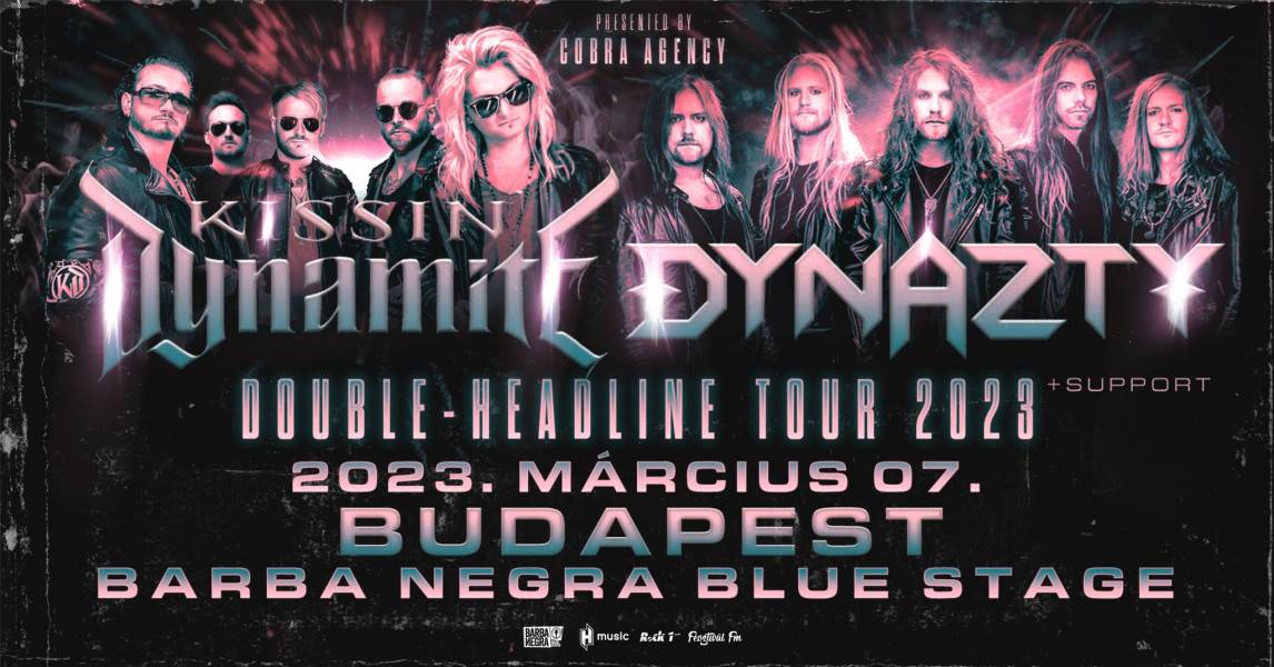 Kissin' Dynamite, Dynazty Co-Headline Tour 2023 ▲ Barba Negra Blue Stage