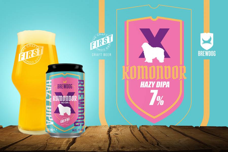 Komondor Hazy Dupla IPA