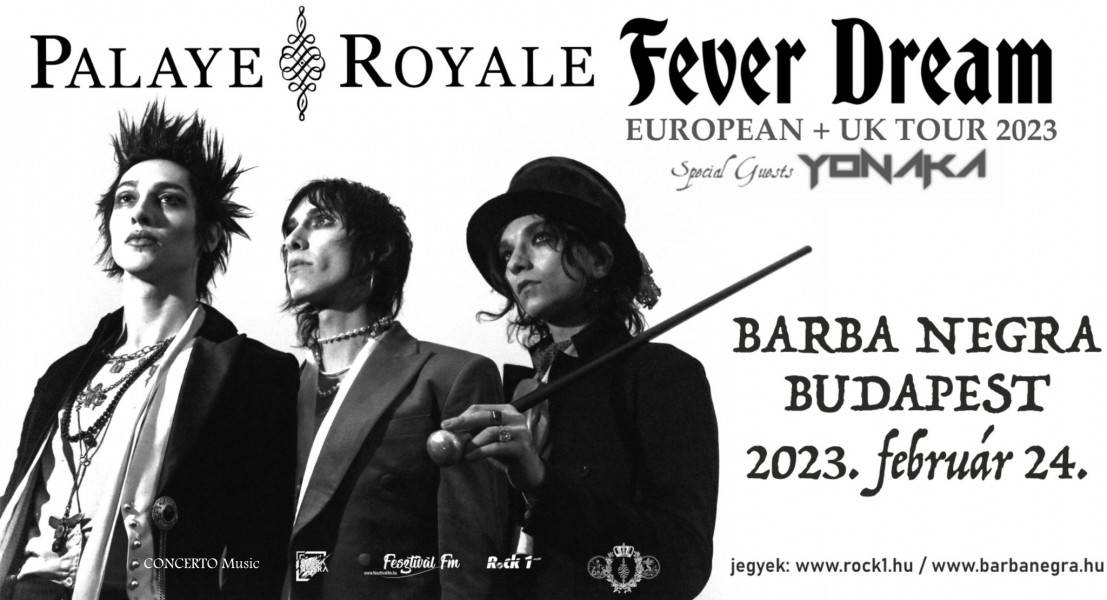 Palaye Royale 2023 Budapest