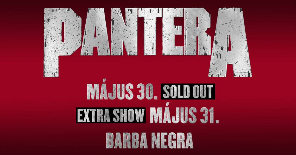 Pantera dupla koncert 2023 Budapest