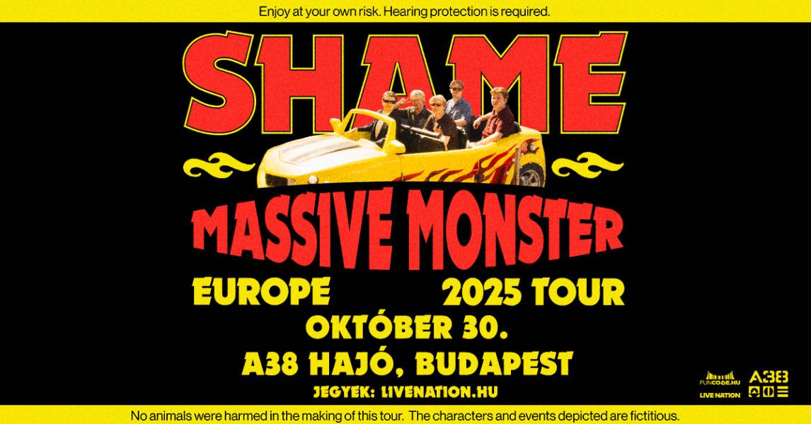 shame koncert 2025 Budapest