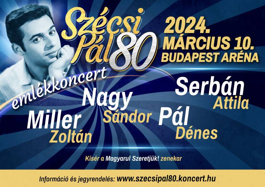 Szécsi Pál 80 - emlékkoncert