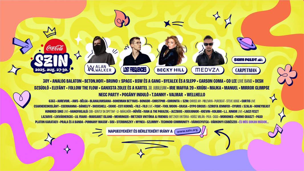 SZIN 2025 lineup