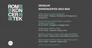 Irodalmi Romkoncertek 2023