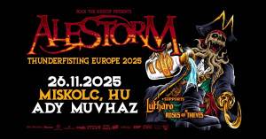 ALESTORM: novemberben Miskolcon!