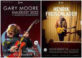 Gary Moore emlékest és Henrik Freischlader koncert