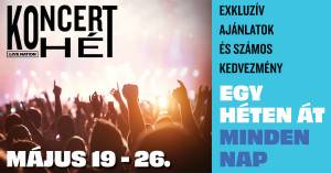 Live Nation Koncert Hét 2023